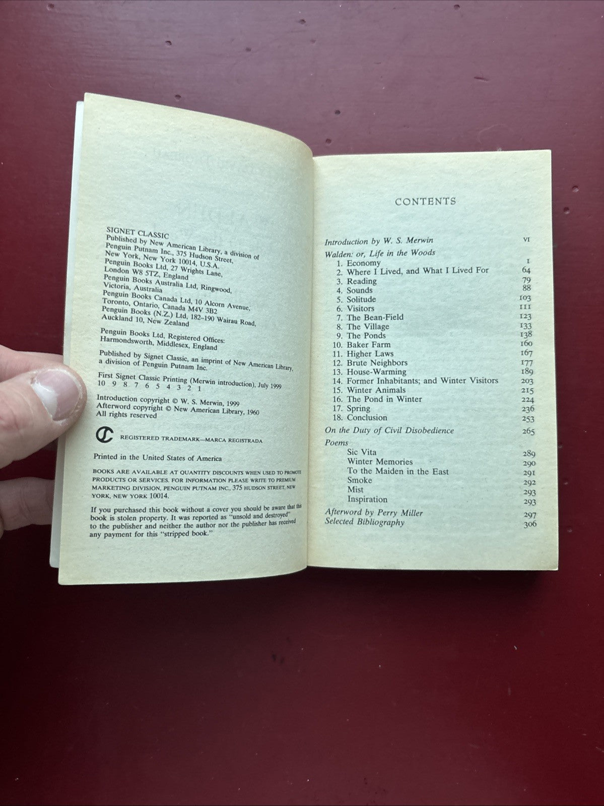 Walden and Civil Disobedience: Or, Life in the Woods by Henry David Thoreau