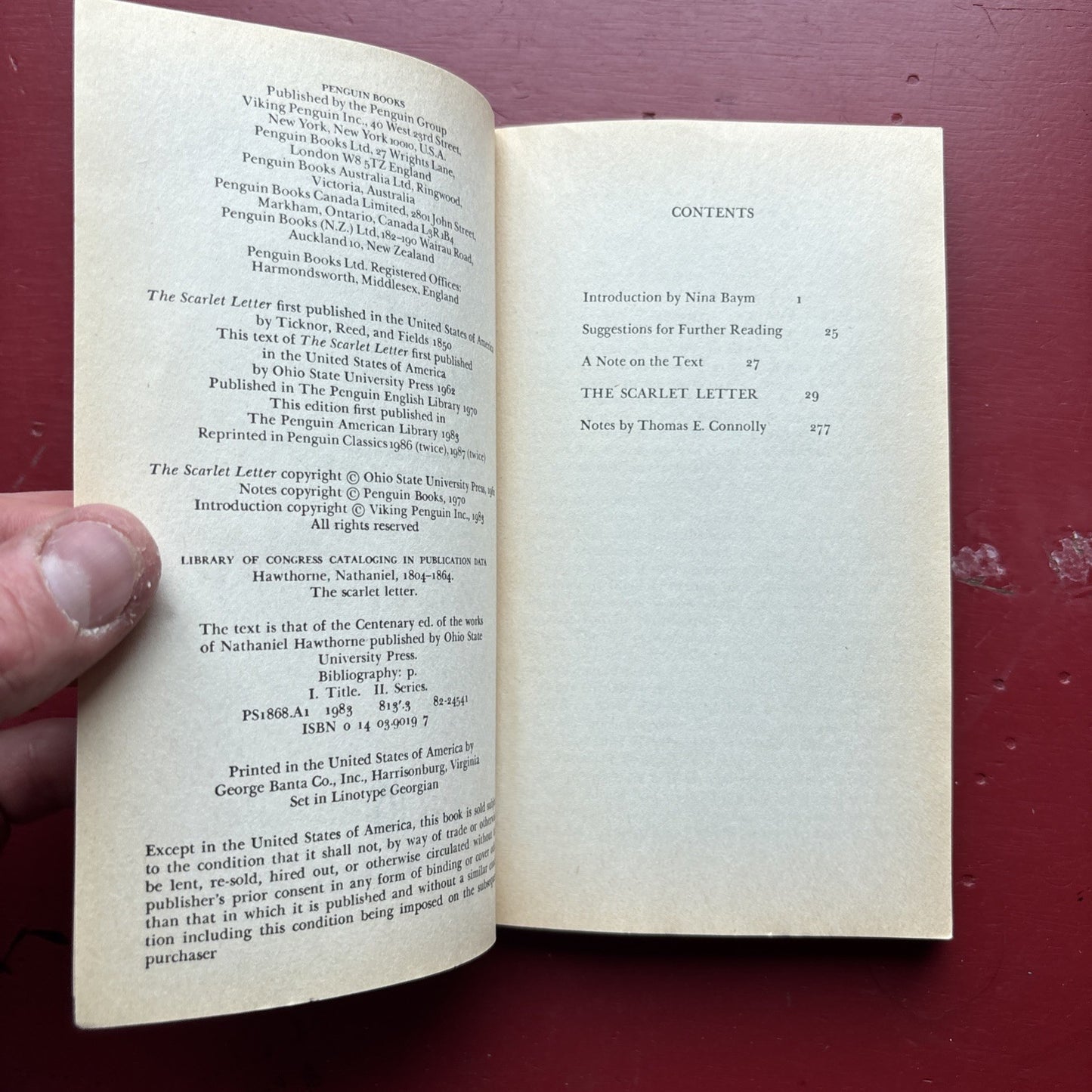 Scarlet Letter : A Romance by Nathanial Hawthorne (1983, Trade Paperback)