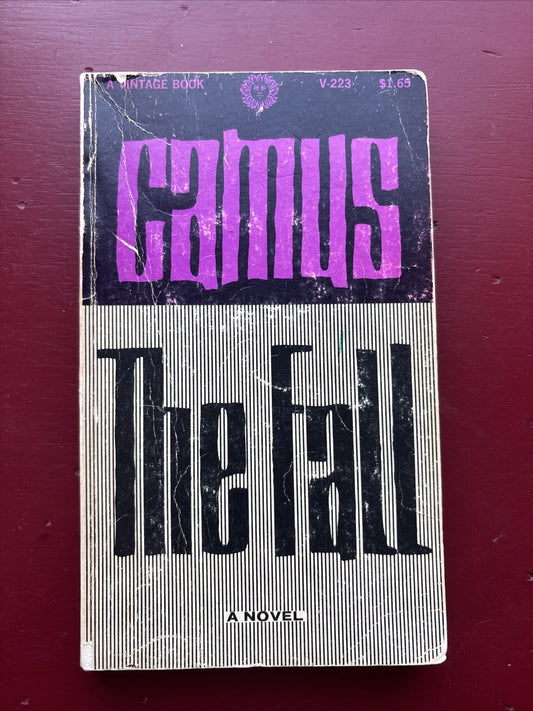 ALBERT  CAMUS  THE  FALL  A VINTAGE  BOOK 1956  --C3