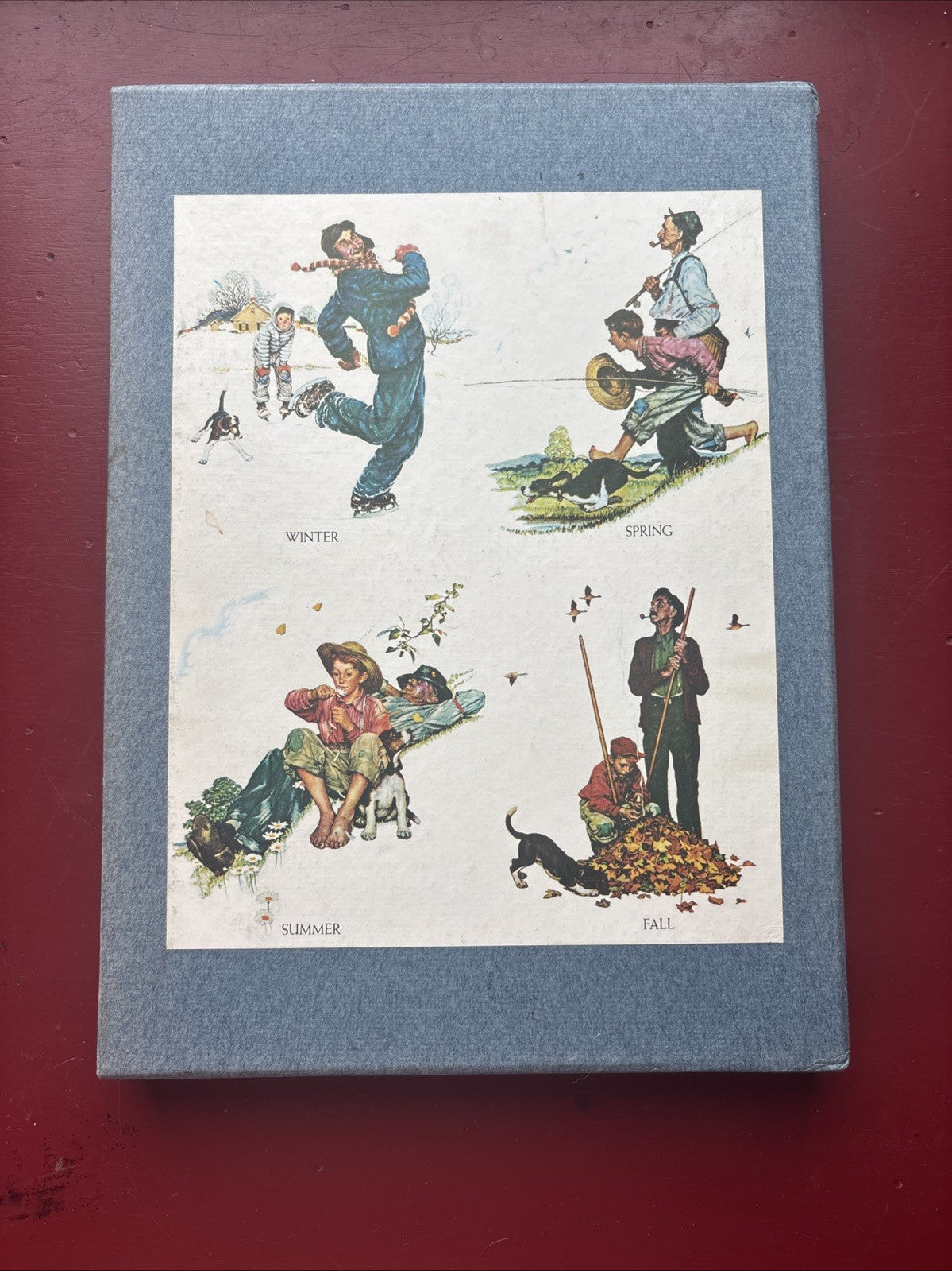 Norman Rockwell Illustrator by Arthur L. Guptill - 1971 Hardcover w/ Slipcase