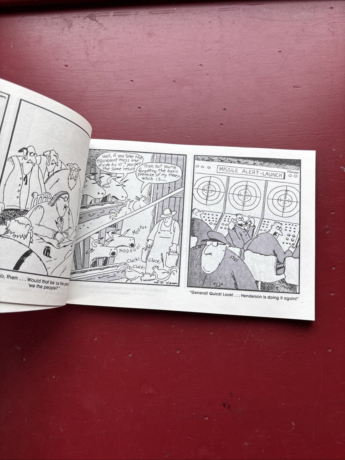 Vtg Beyond the Far Side by Gary Larson 1983 CARTOON PAPERBACK BOOK funny READ
