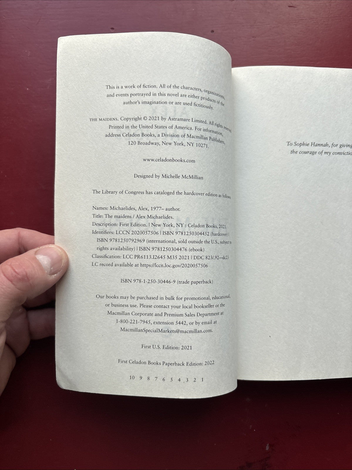 The Maidens by Alex Michaelides (2022, Trade Paperback)