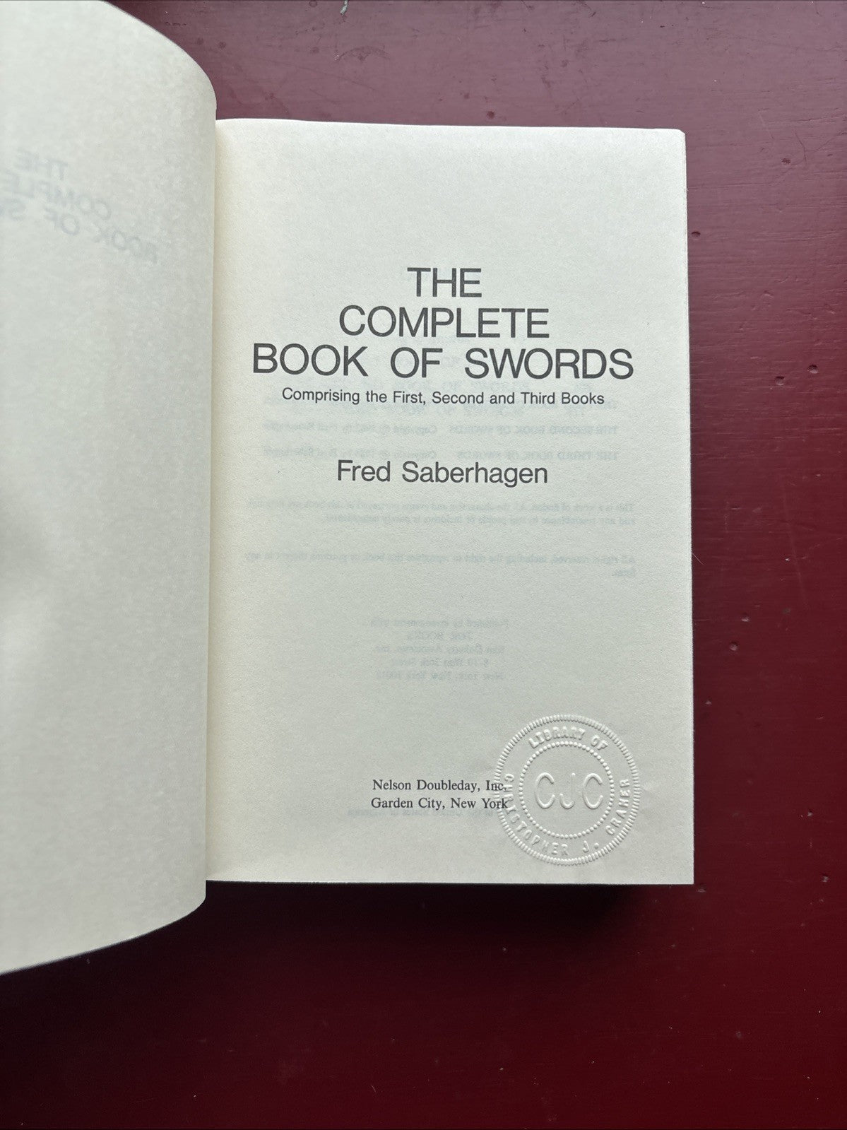 The Complete Book of Swords, Lost Swords: ENDGAME - Fred Saberhagen