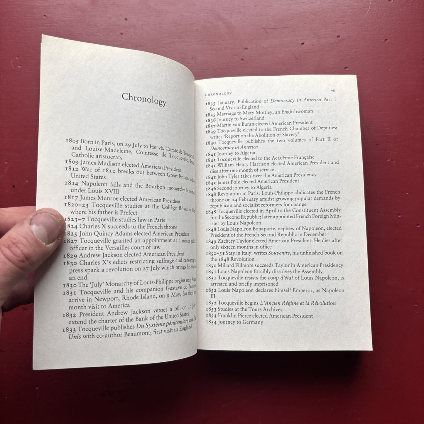 Democracy in America and Two Essays on America by Alexis de Tocqueville...