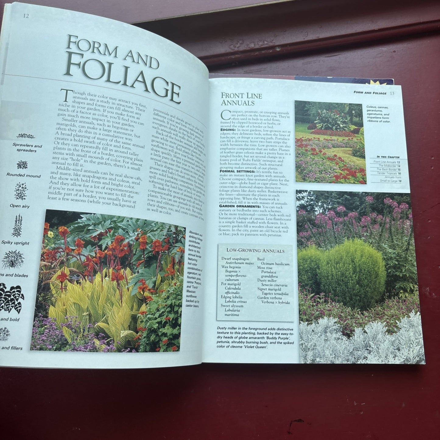 Gardening Books Perennials & Annuals  Planting Guide Ortho Planting Book Lot x2