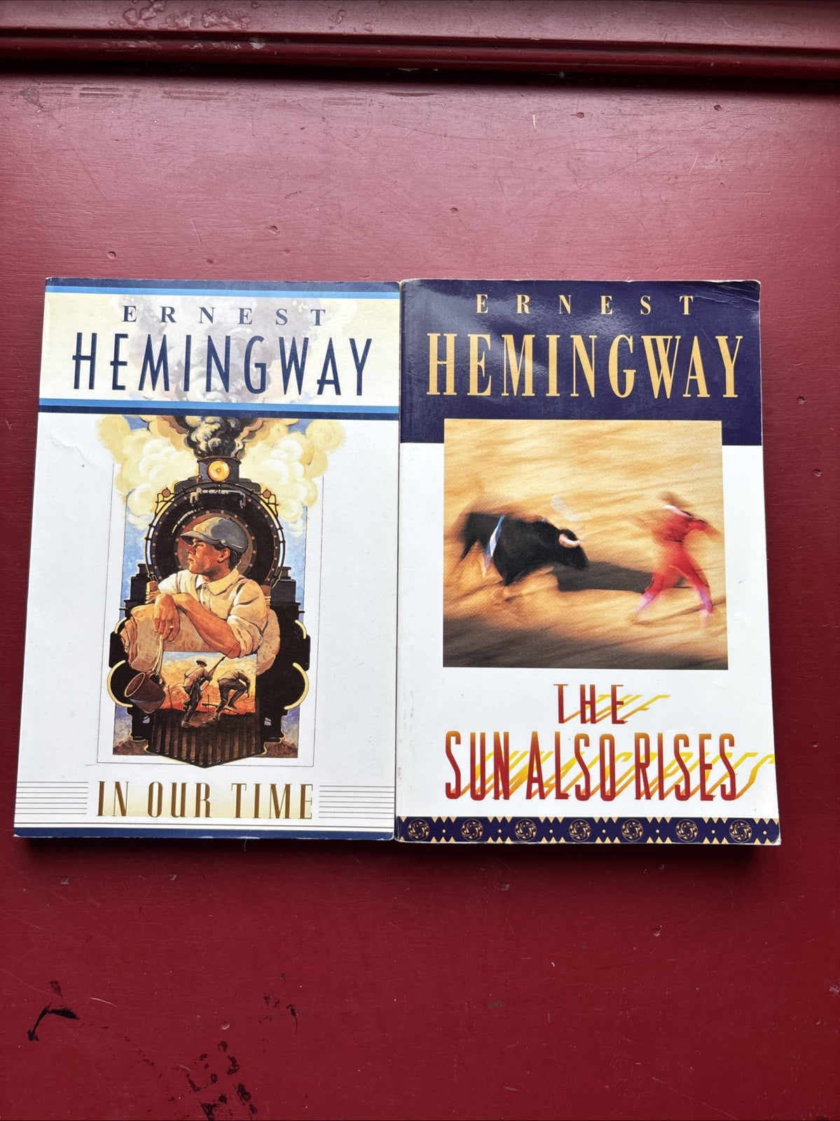 The Sun Also Rises & In Our Time by Ernest Hemingway (Scribners - Trade Paperbacks)