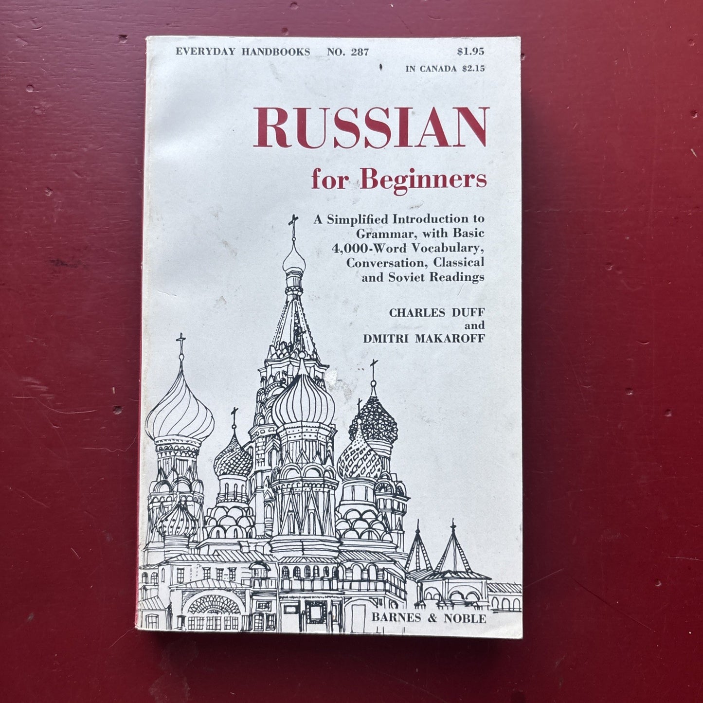 Russian for Beginners (1962) ~ Charles Duff ~ Dmitri Makaroff ~ Barnes and Noble