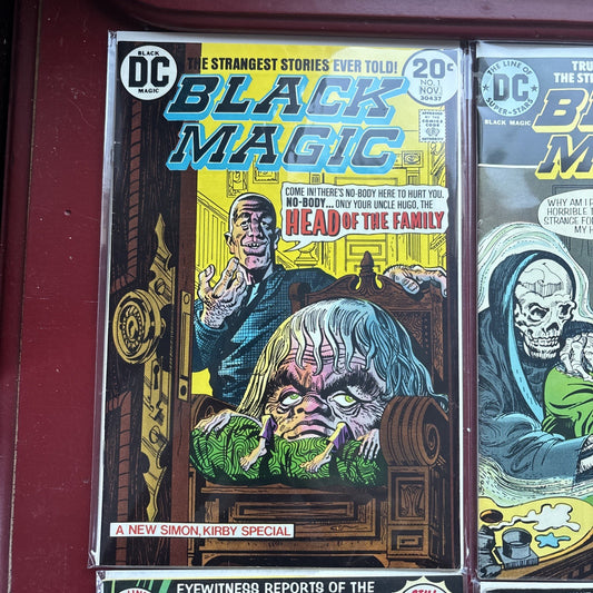 Black Magic #1–8 Complete Run (1973 DC) Bronze Age Horror – Jack Kirby & Joe Sim