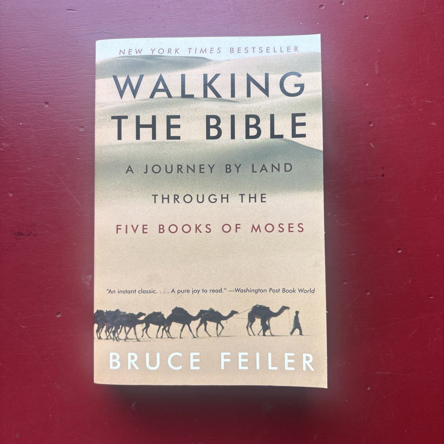 Walking The Bible Bruce Feiler Paperback 2001