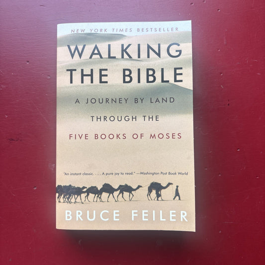 Walking The Bible Bruce Feiler Paperback 2001