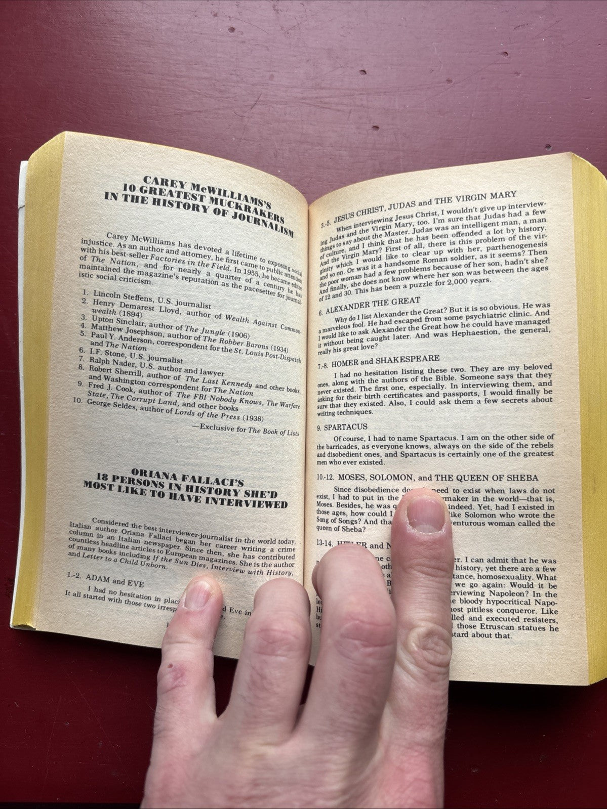 The Book of Lists Peoples Almanac by David Wallechinsky (1978, Mass Market)