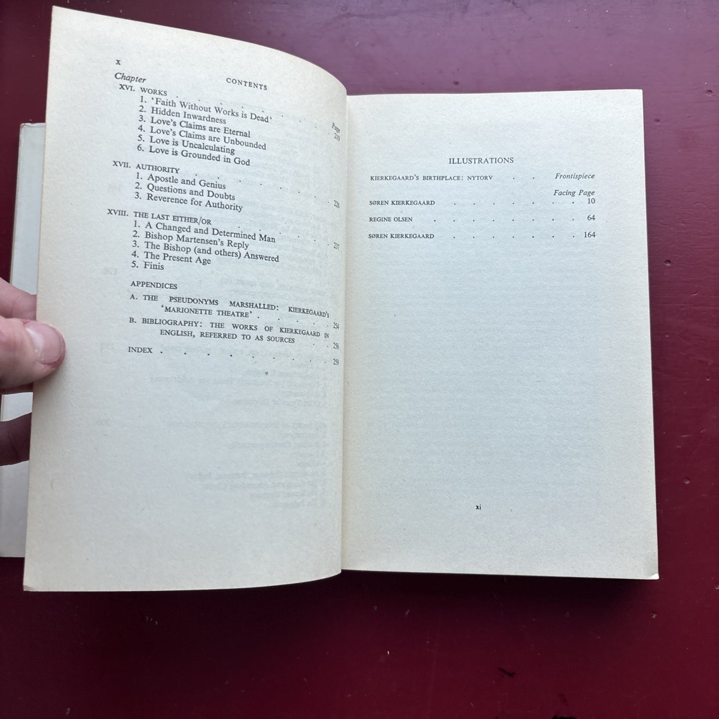 MEDITATIONS FROM KIERKEGAARD, T.H. Croxall, ed. First edition/1st printing, 1956