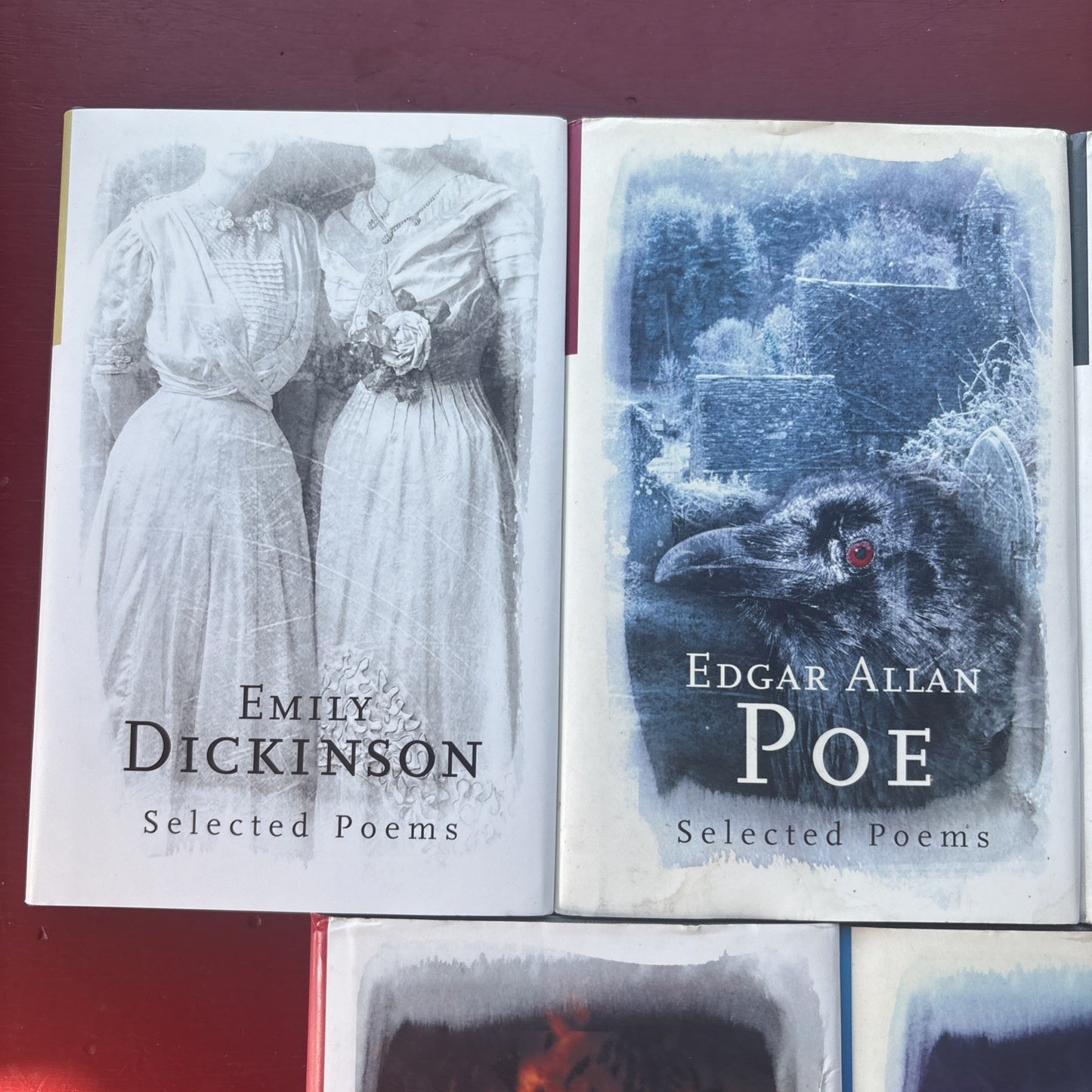 5 Selected Poetry books: Blake Coleridge Poe Dickinson Hardcover (Phoenix B&N)