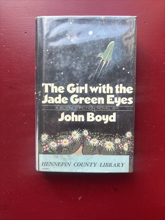The Girl with the Jade Green Eyes By John Boyd (1978, Hardcover) (ex Libris)