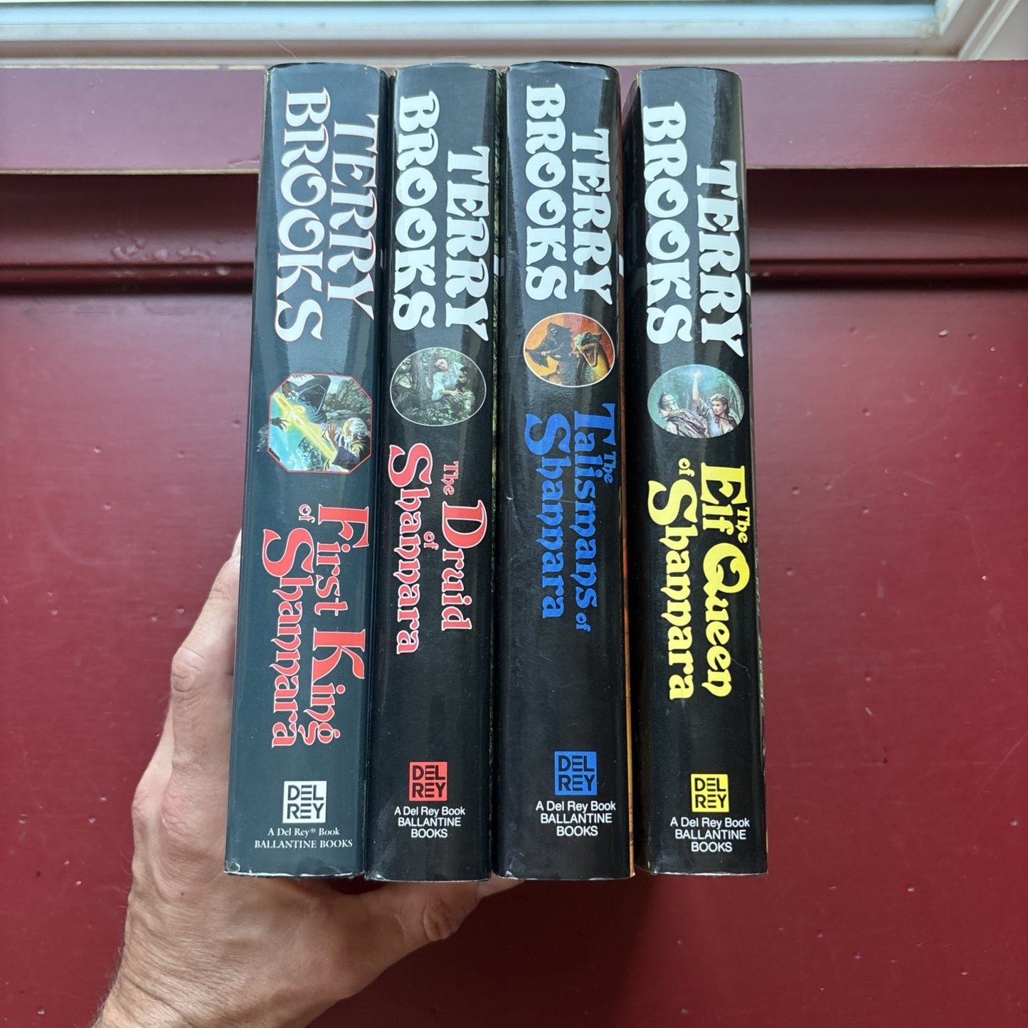 Heritage/Sword Of Shannara Lot 4Terry Brooks 1st Ed. King Druid Talismans Elf HC