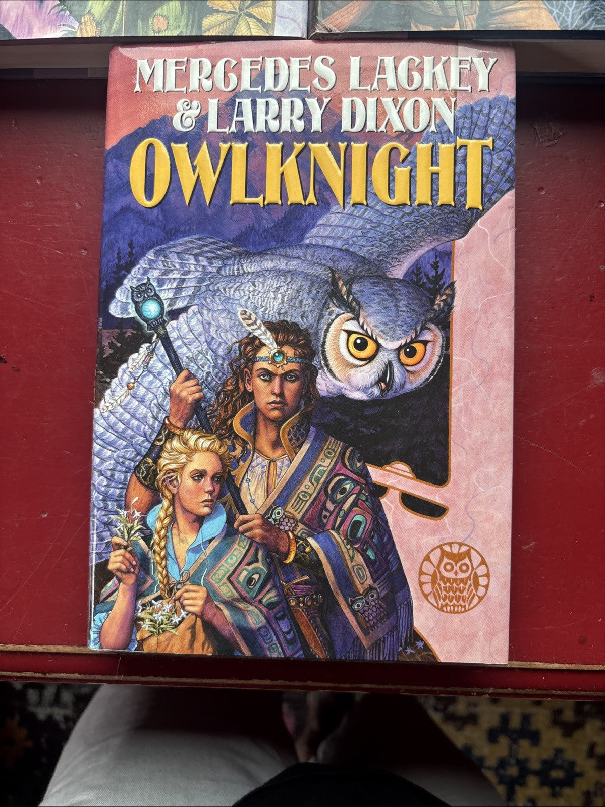Mercedes Lackey & Larry Dixon Owl Mage Trilogy Owlflight Owlsight Owlknight BCE