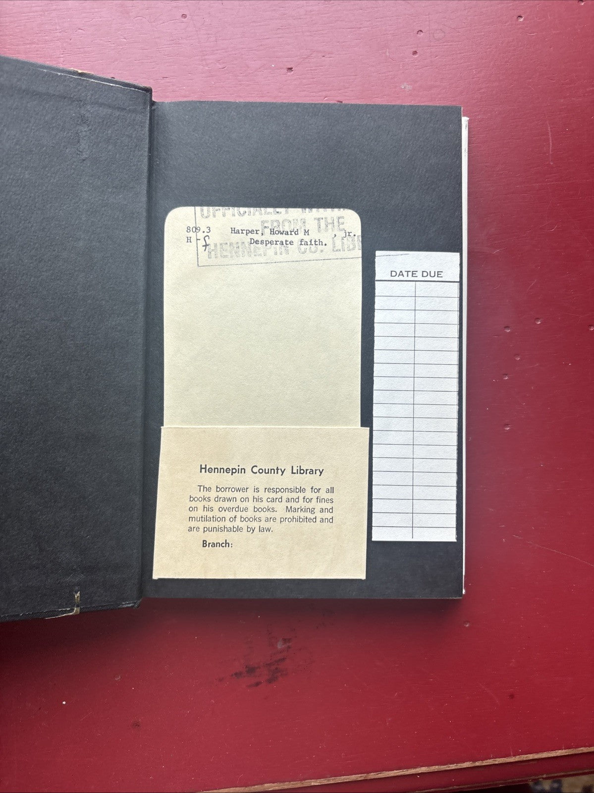 Desperate Faith Study of Bellow Salinger Mailer Baldwin and Updike Chapel 1st Ed