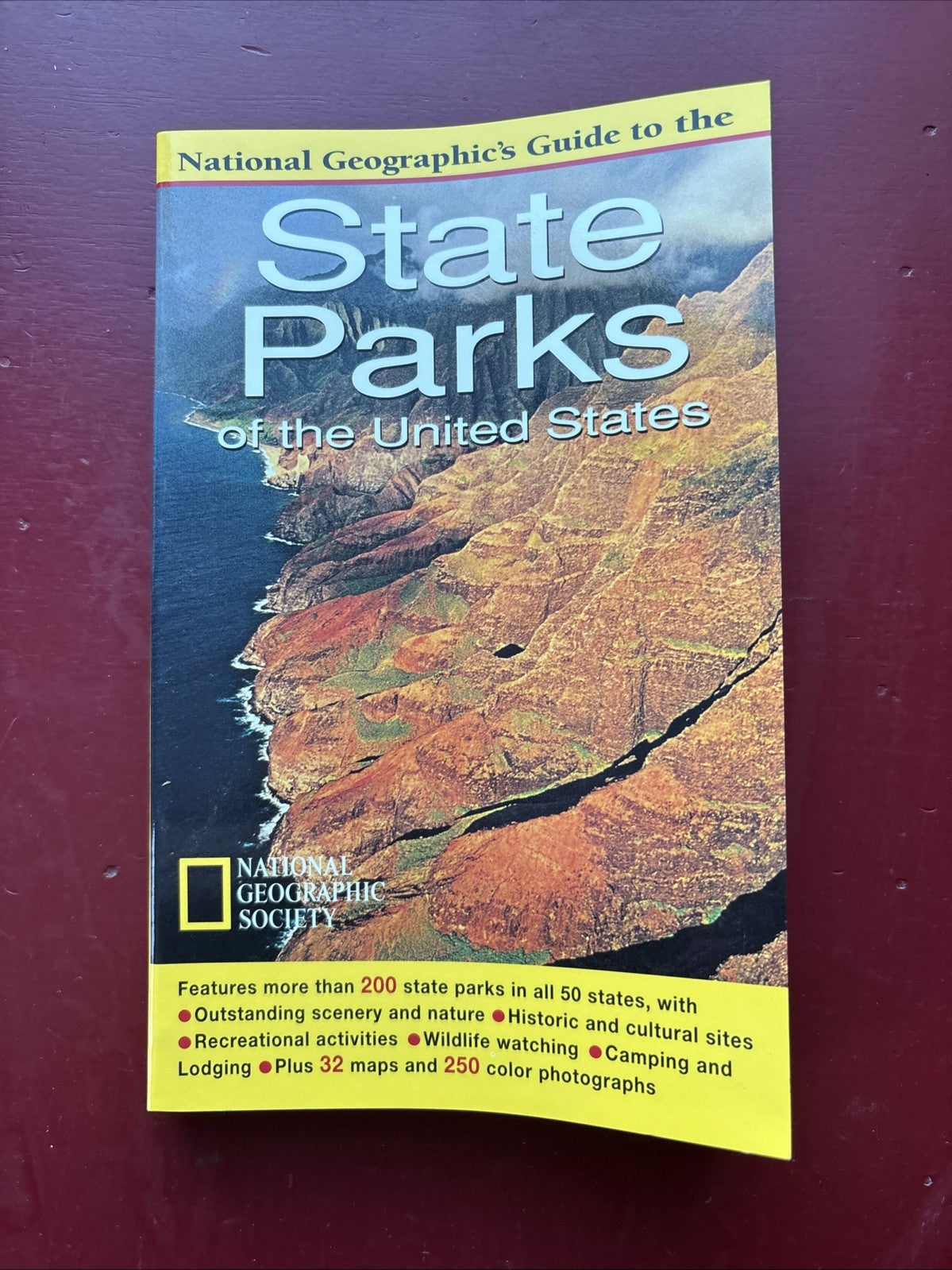 Guide to State Parks by National Geographic (1998, Hardcover)