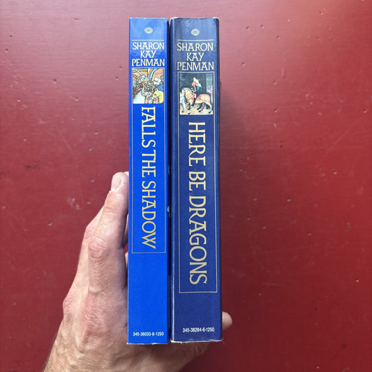 Lot: Sharon Kay Penman The Welsh Princes Trilogy Books 1 2 Here be Dragons Falls