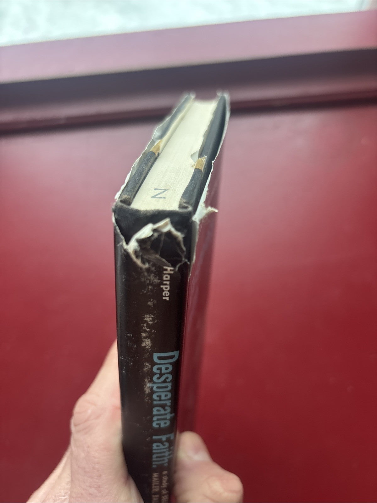 Desperate Faith Study of Bellow Salinger Mailer Baldwin and Updike Chapel 1st Ed