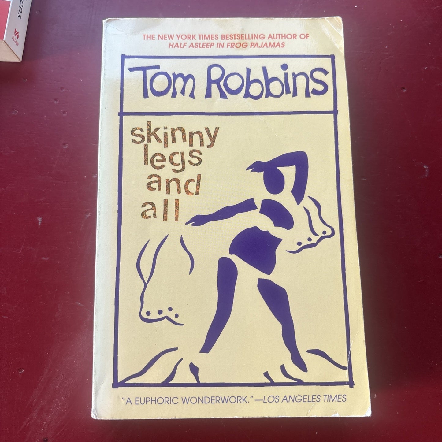 Skinny Legs and All by Tom Robbins (1995, Trade Paperback)