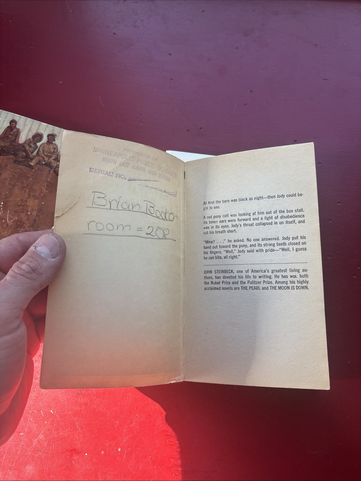 3 By John Steinbeck Bantam PB THE PEARL, RED PONY, TORTILLA FLAT