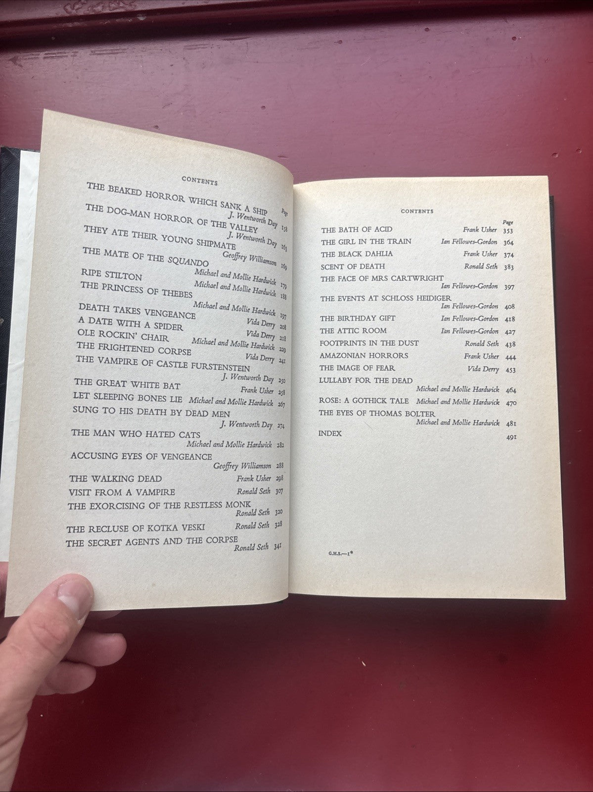 50 Great Horror Stories edited by John Canning (1972, Hardcover)