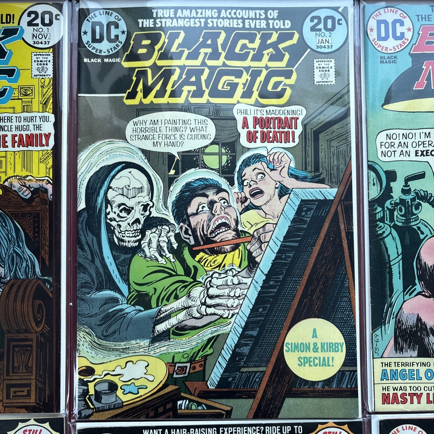 Black Magic #1–8 Complete Run (1973 DC) Bronze Age Horror – Jack Kirby & Joe Sim