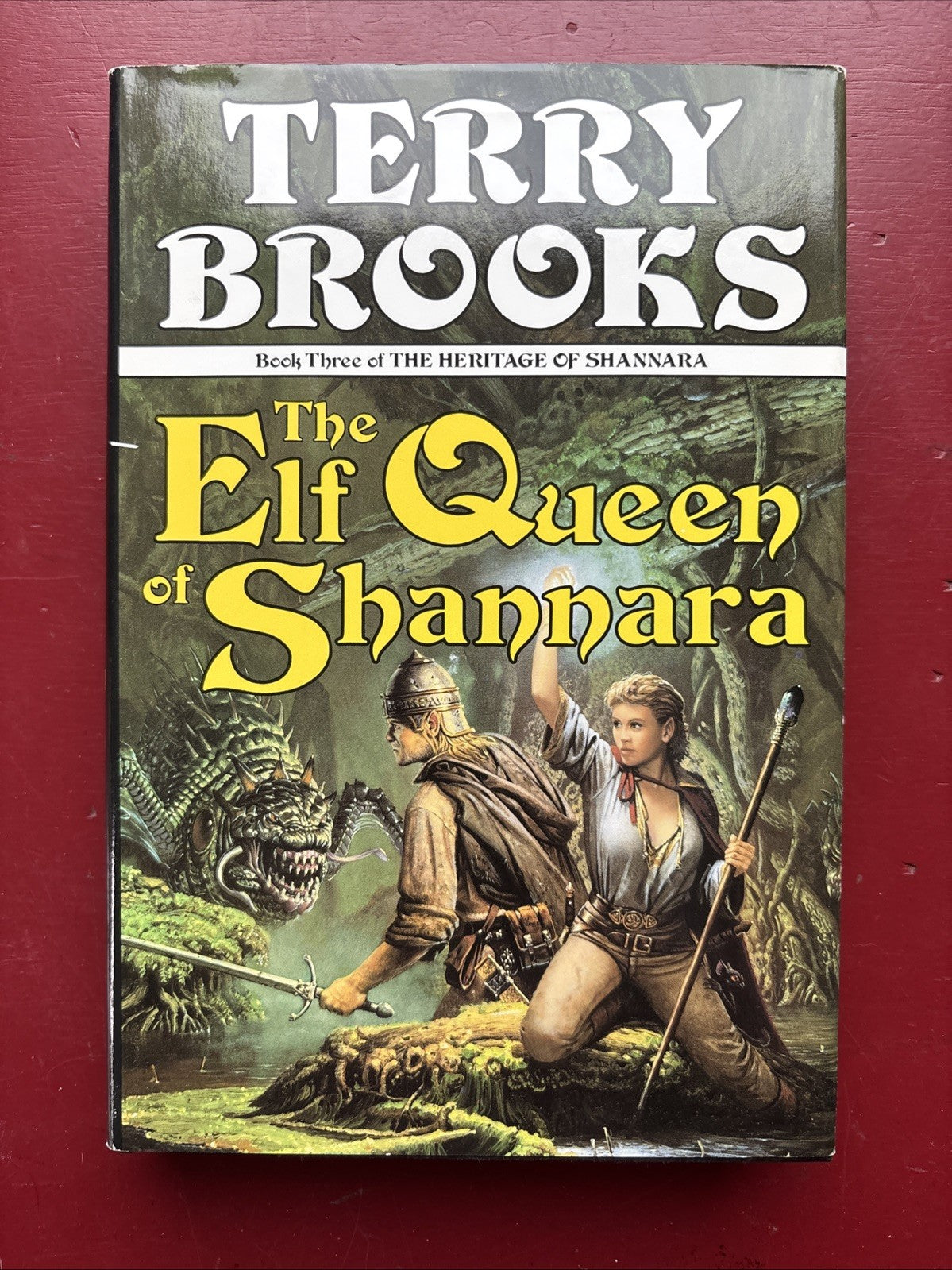 Elf Queen of Shannara by Terry Brooks (1992, Hardcover)