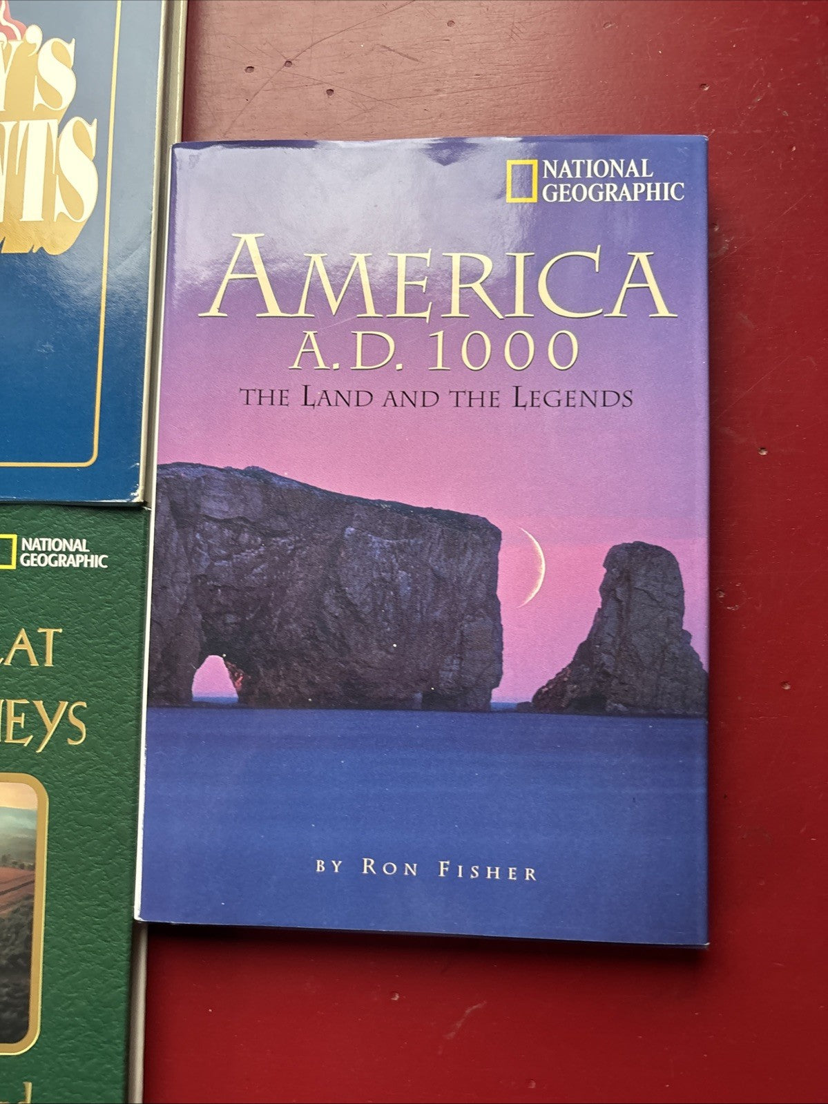 Lot of 9 National Geographic Society Books: More Obscure Topics Nature Science