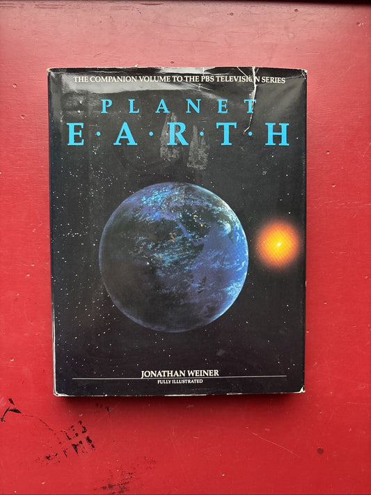 Planet Earth Jonathan Weiner Hardcover 1986 Earth Sciences PBS TV Series