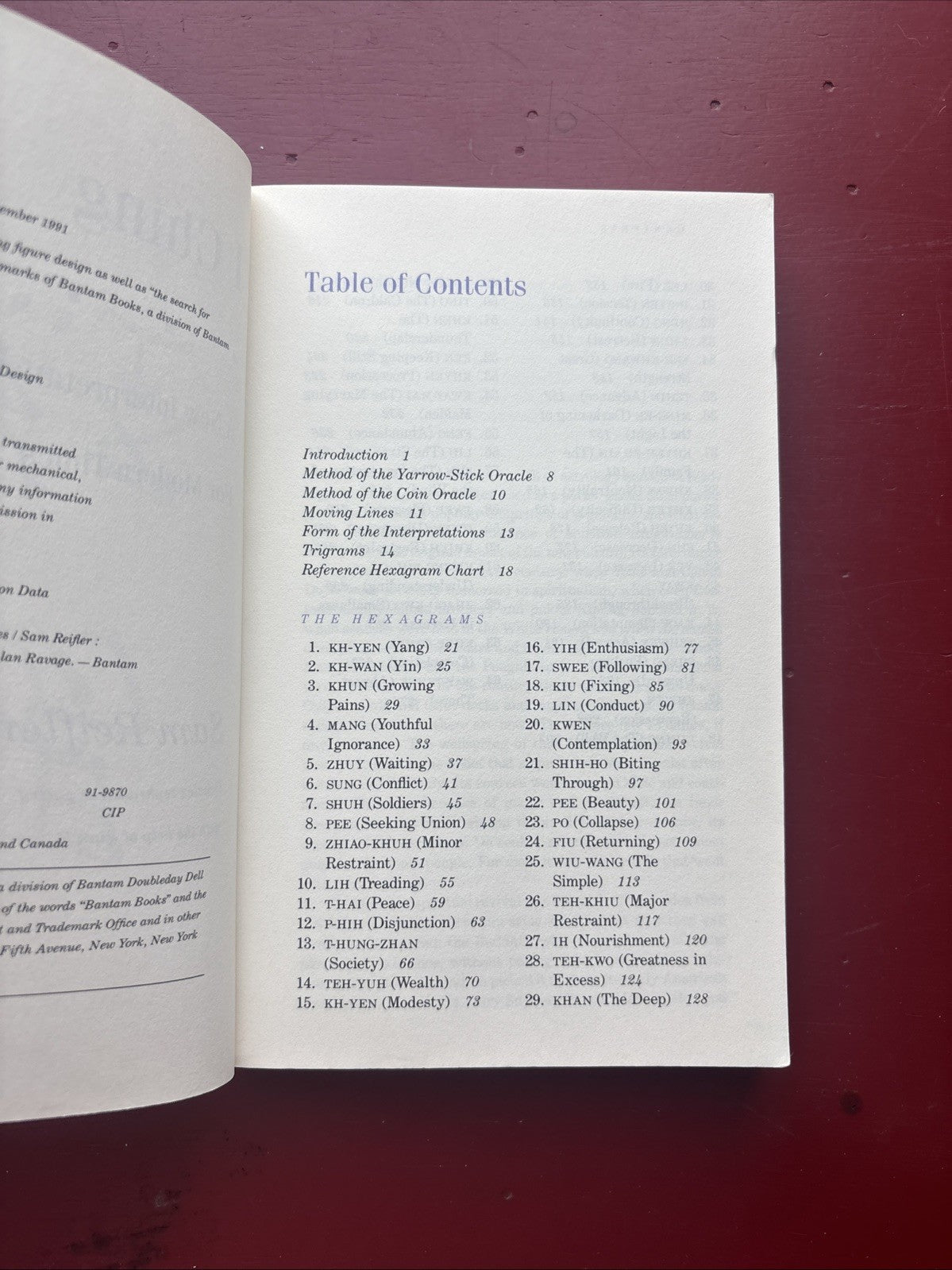 I Ching : A New Interpretation for Modern Times by Sam Reifler (1991, Trade...