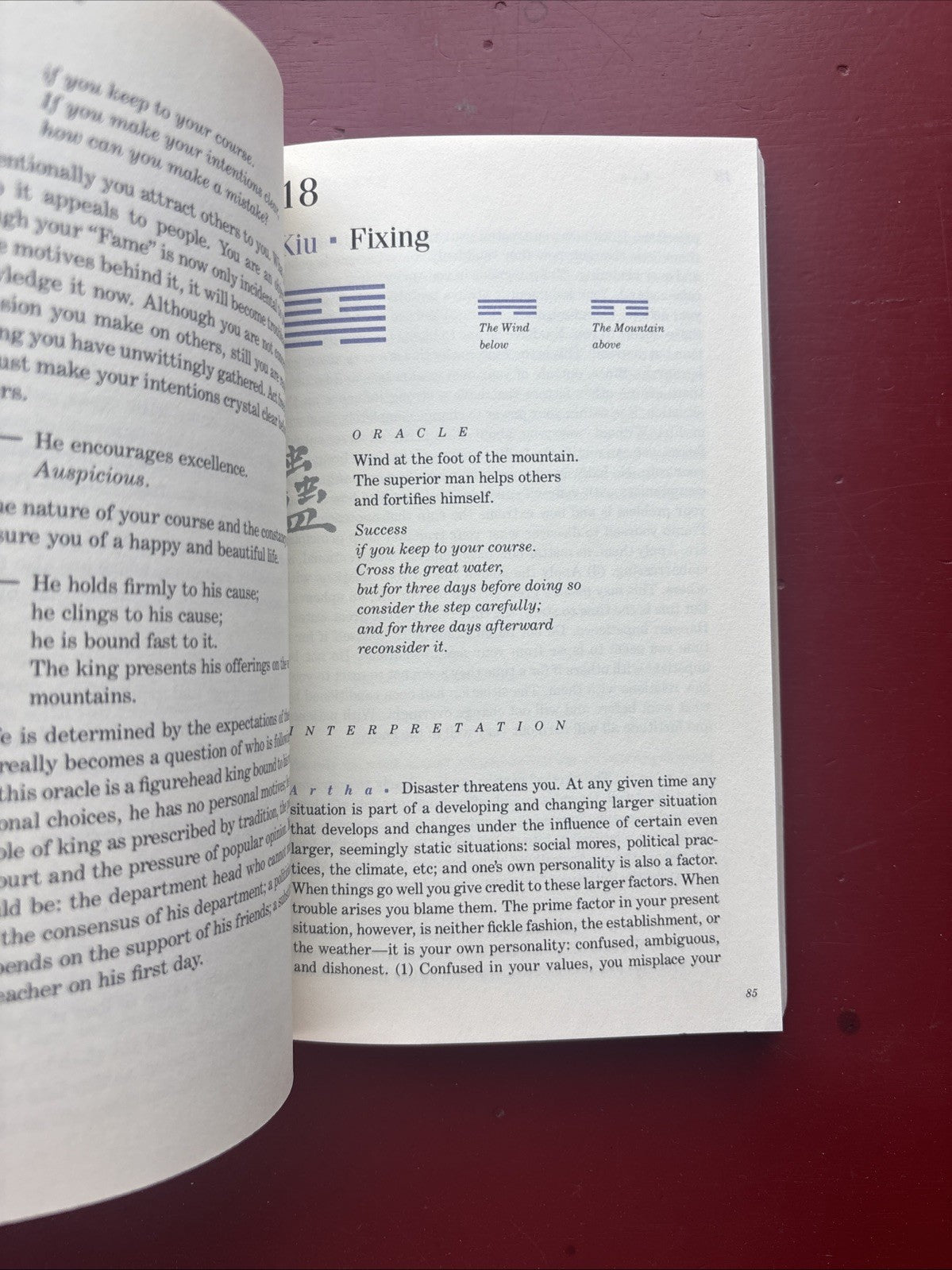 I Ching : A New Interpretation for Modern Times by Sam Reifler (1991, Trade...