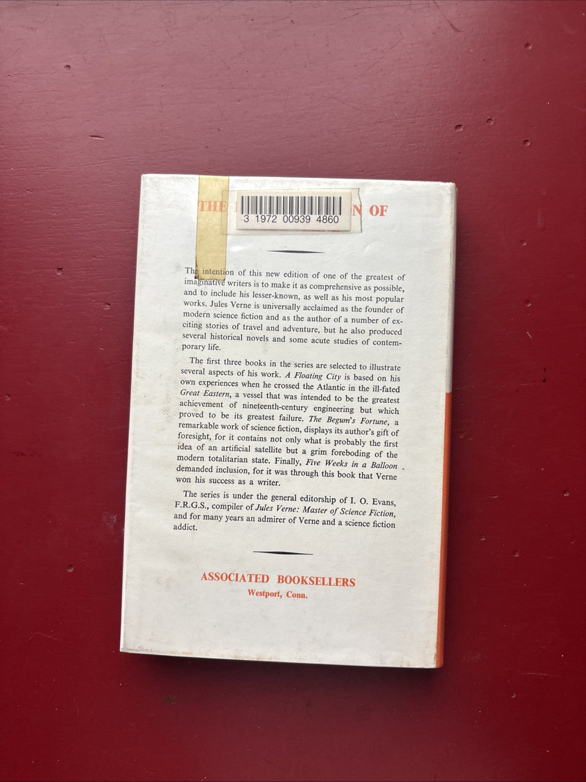 Among the Cannibals by Jules Verne (1964, HC)  (ex-libris)