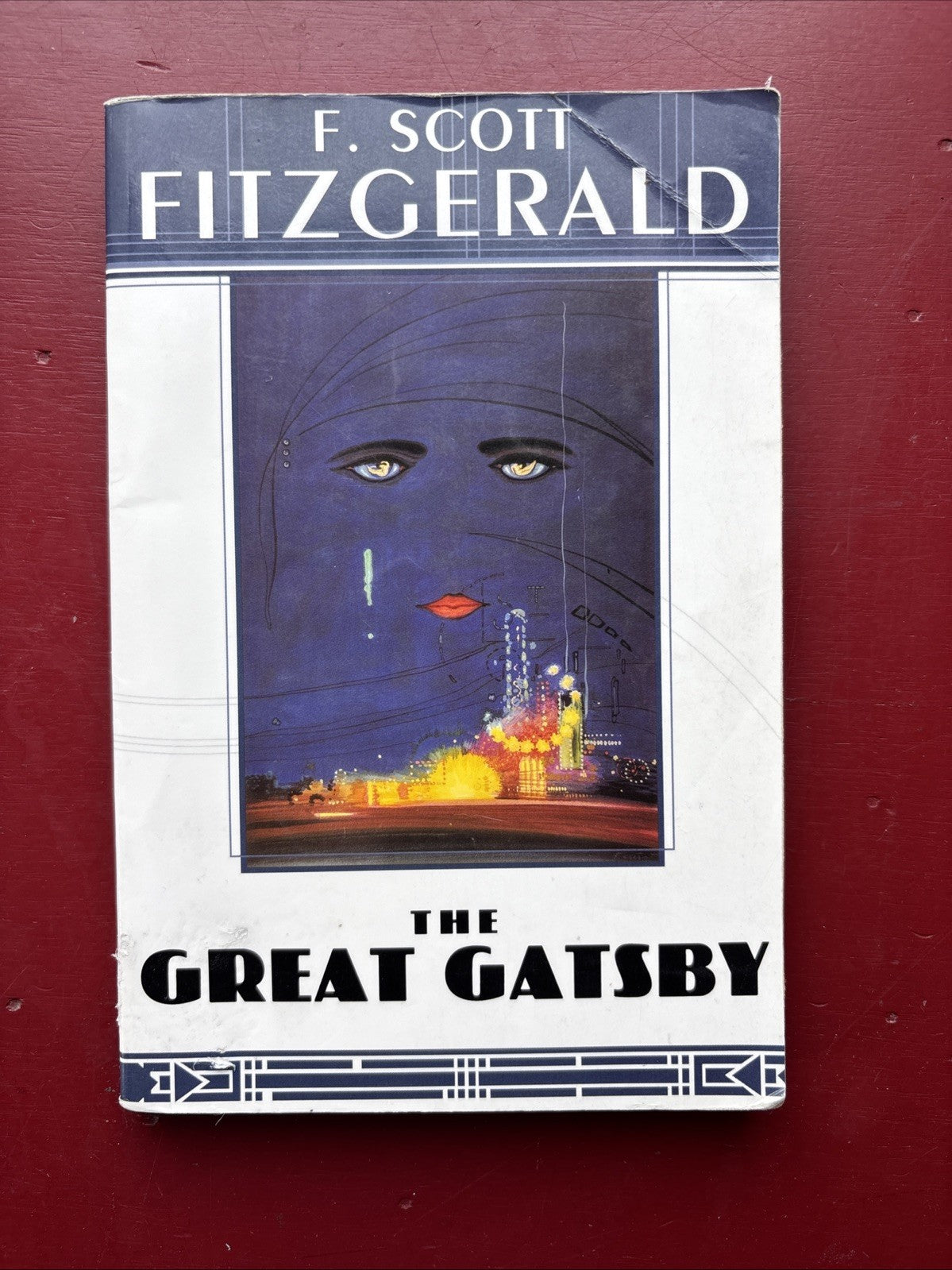 The Great Gatsby by F. Scott Fitzgerald - 2004 Scribner paperback