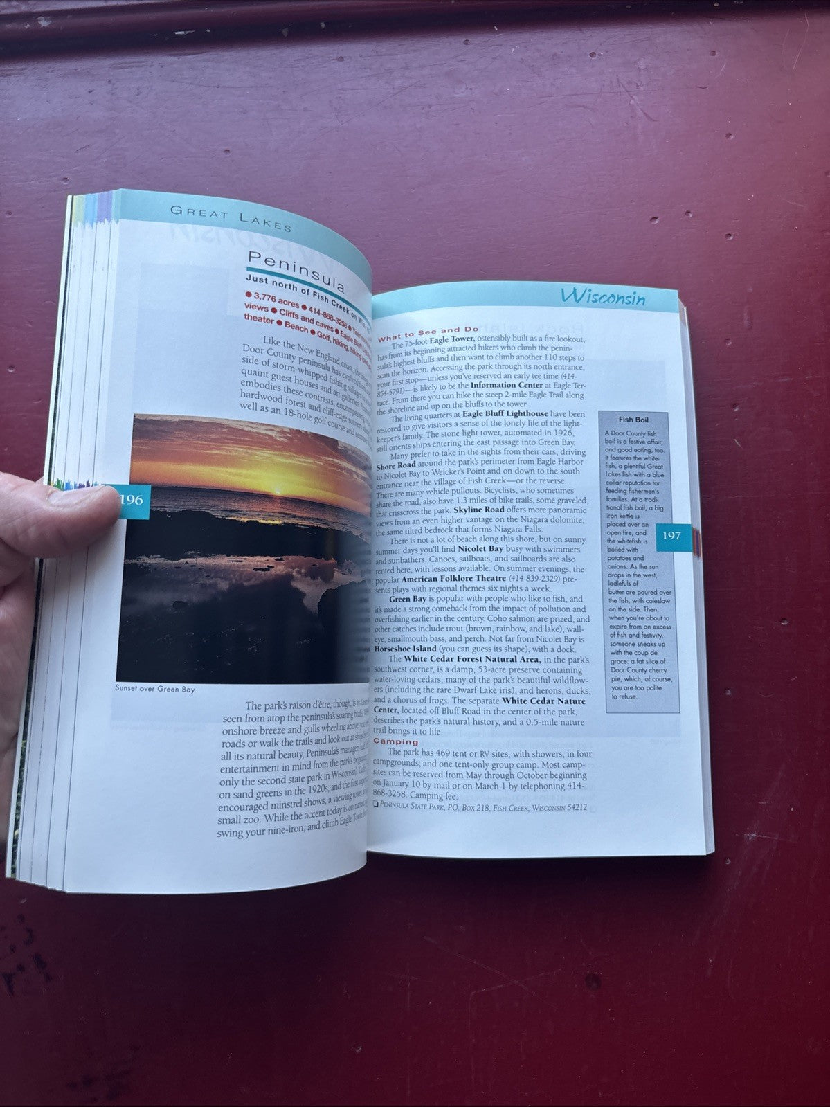 Guide to State Parks by National Geographic (1998, Hardcover)