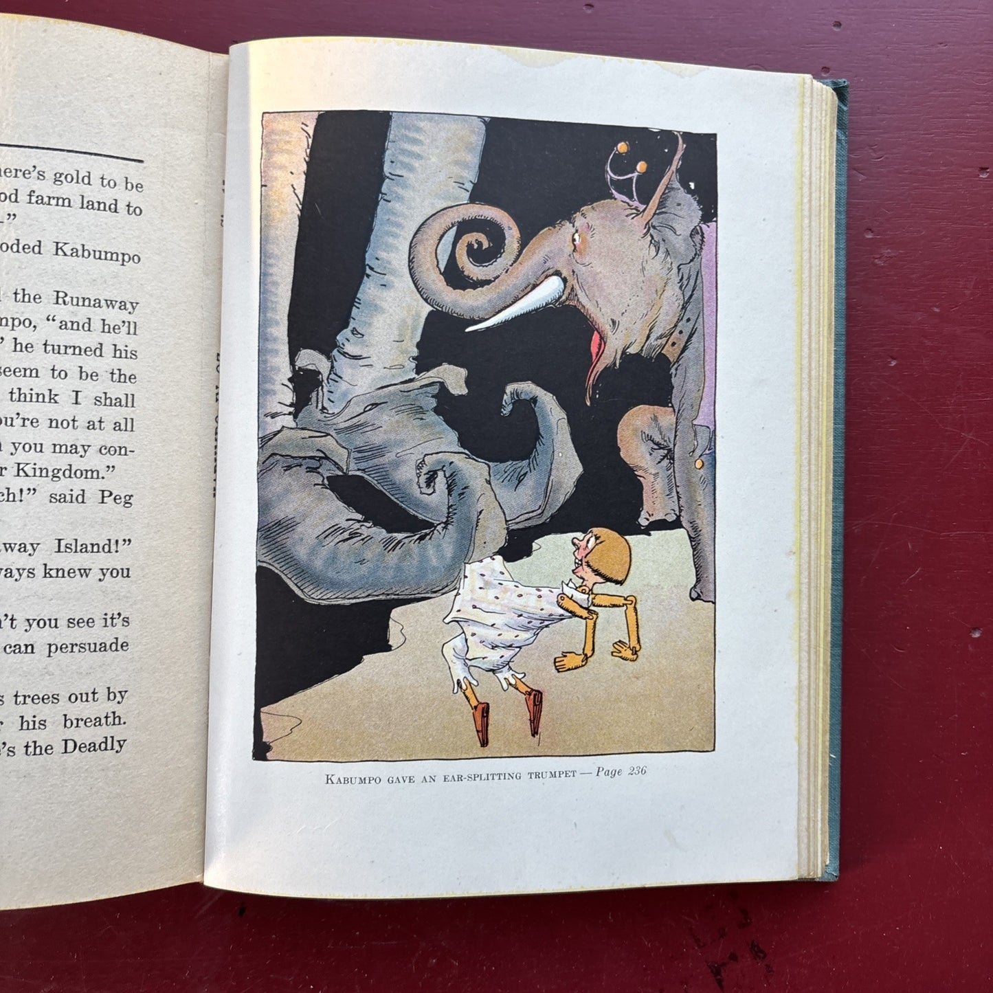 Kabumpo in Oz 1922 Reilly & Lee – L Frank Baum / Thompson – 12 Color Plates