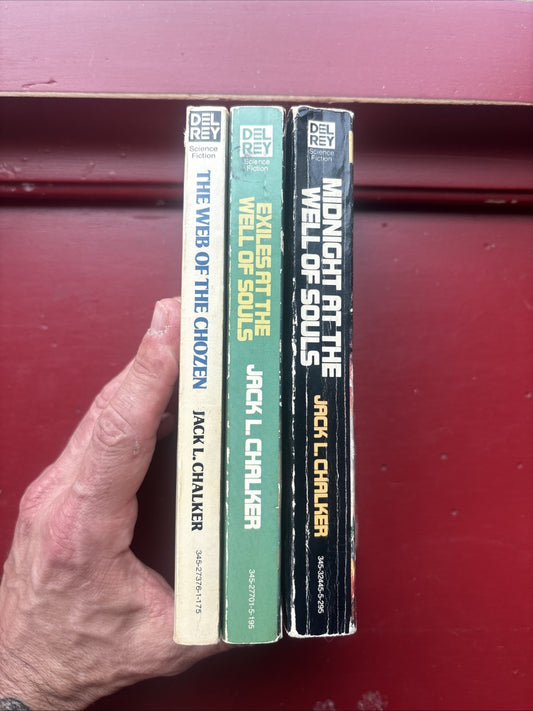 3 Vintage Sci-Fi by Jack L Chalker (Mass Market) (Bundle)