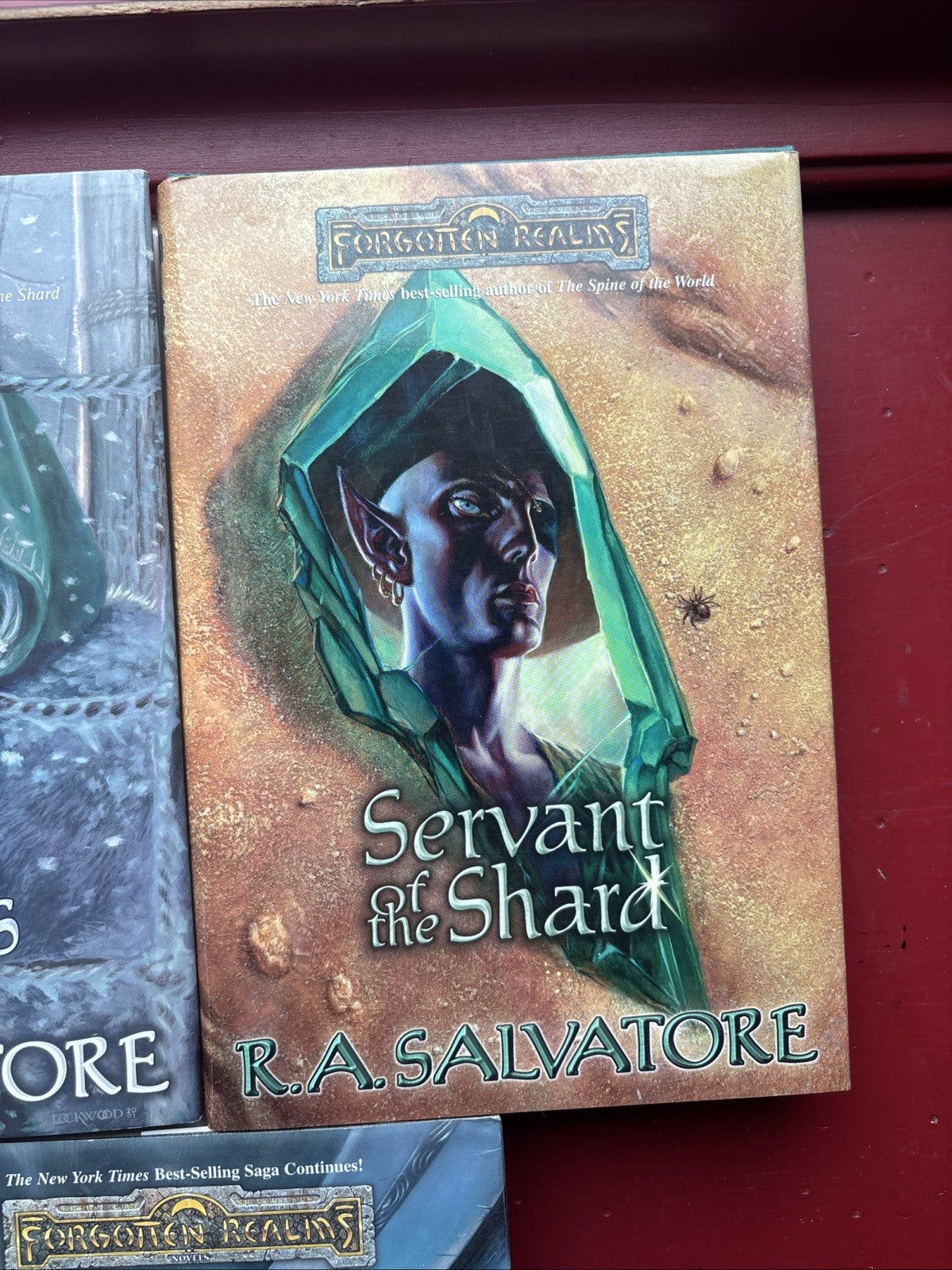 Forgotten Realms 3 Paths of Darkness - Servant Shard Silent Blade Sea Salvatore