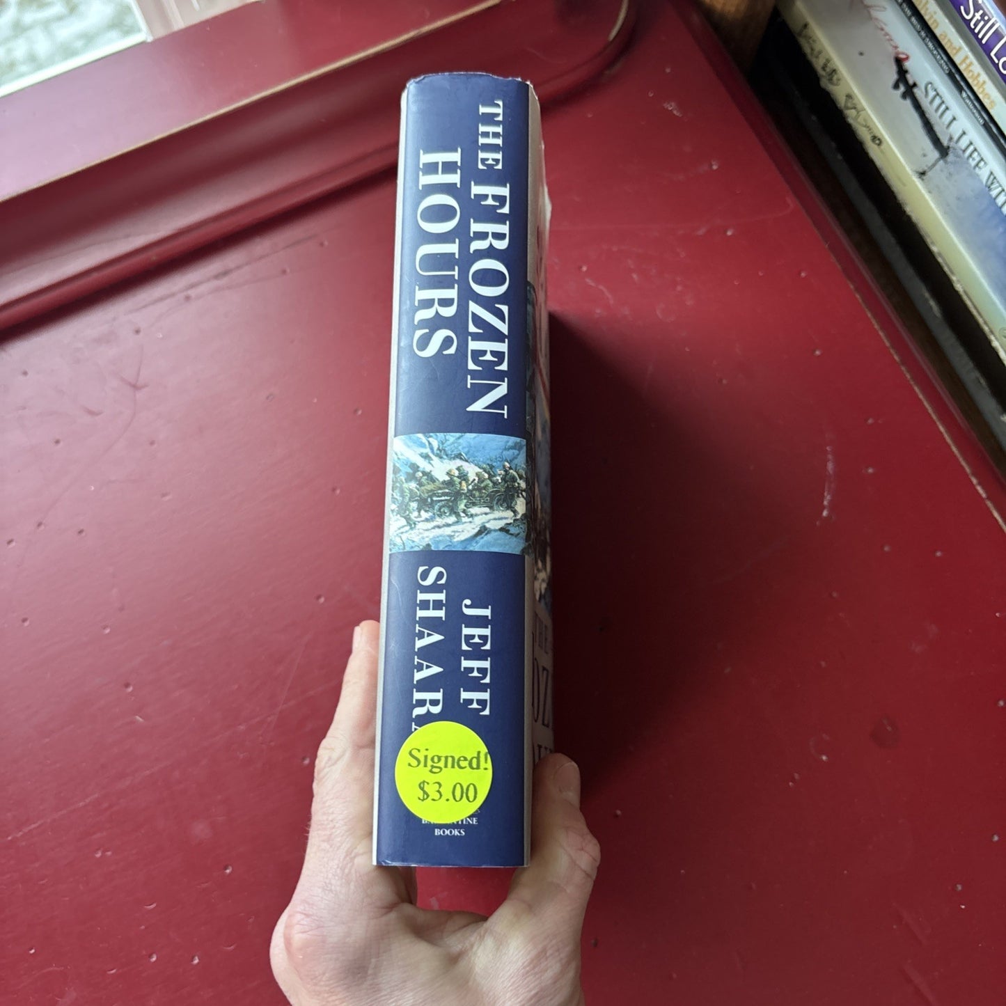 The Frozen Hours: A Novel of the Korean War by Shaara, Jeff (Signed 2022)