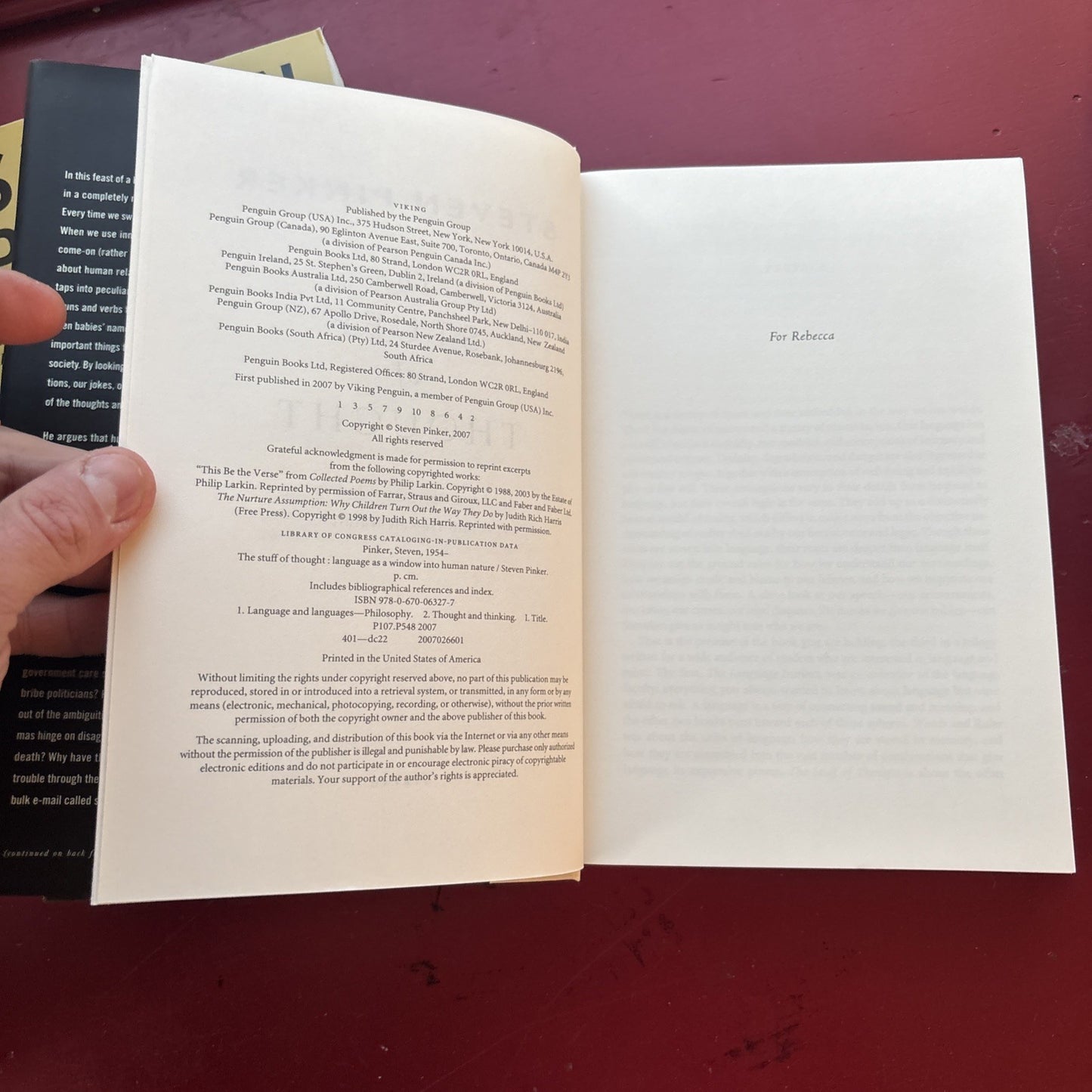 3 Steven Pinker Books Stuff Of Thought Enlightenment Now Blank Slate
