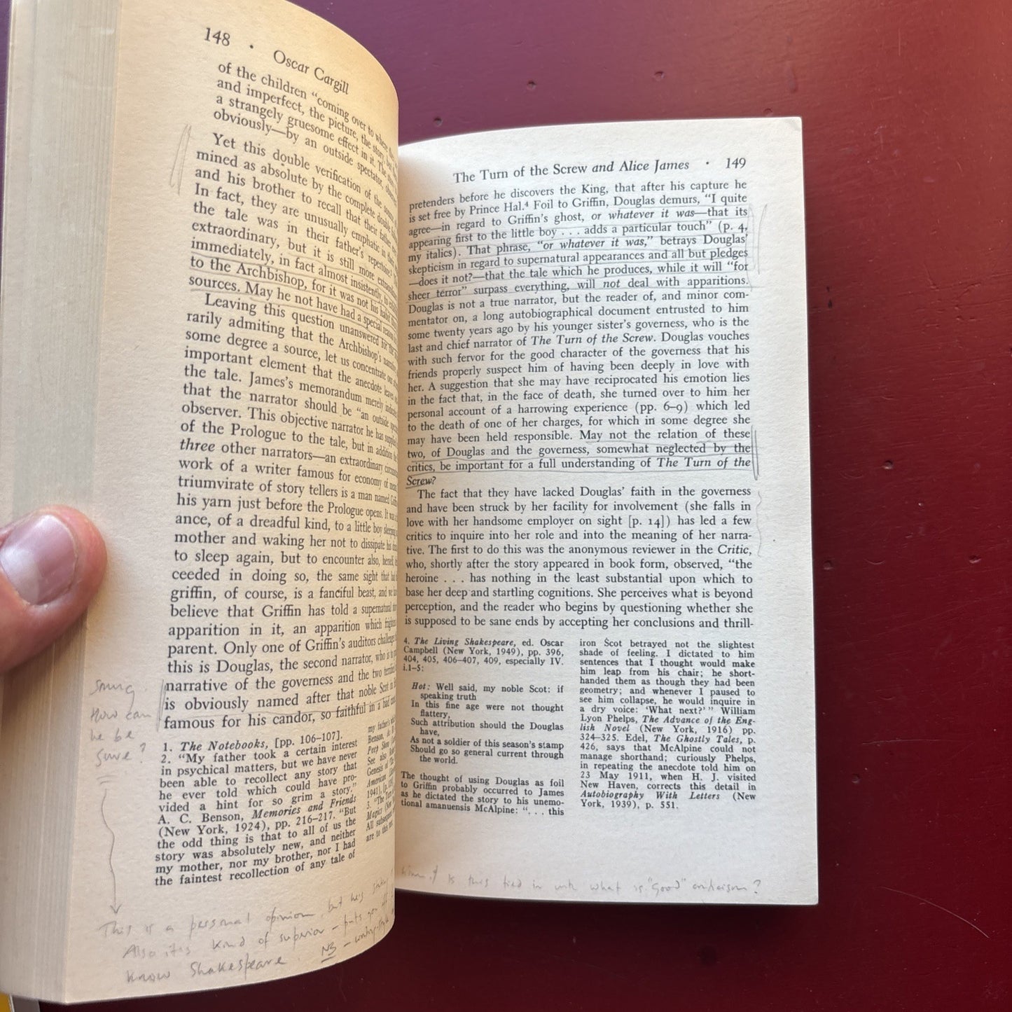 The Turn of the Screw by Henry James W.W. Norton Paperback (Lightly Annotated)