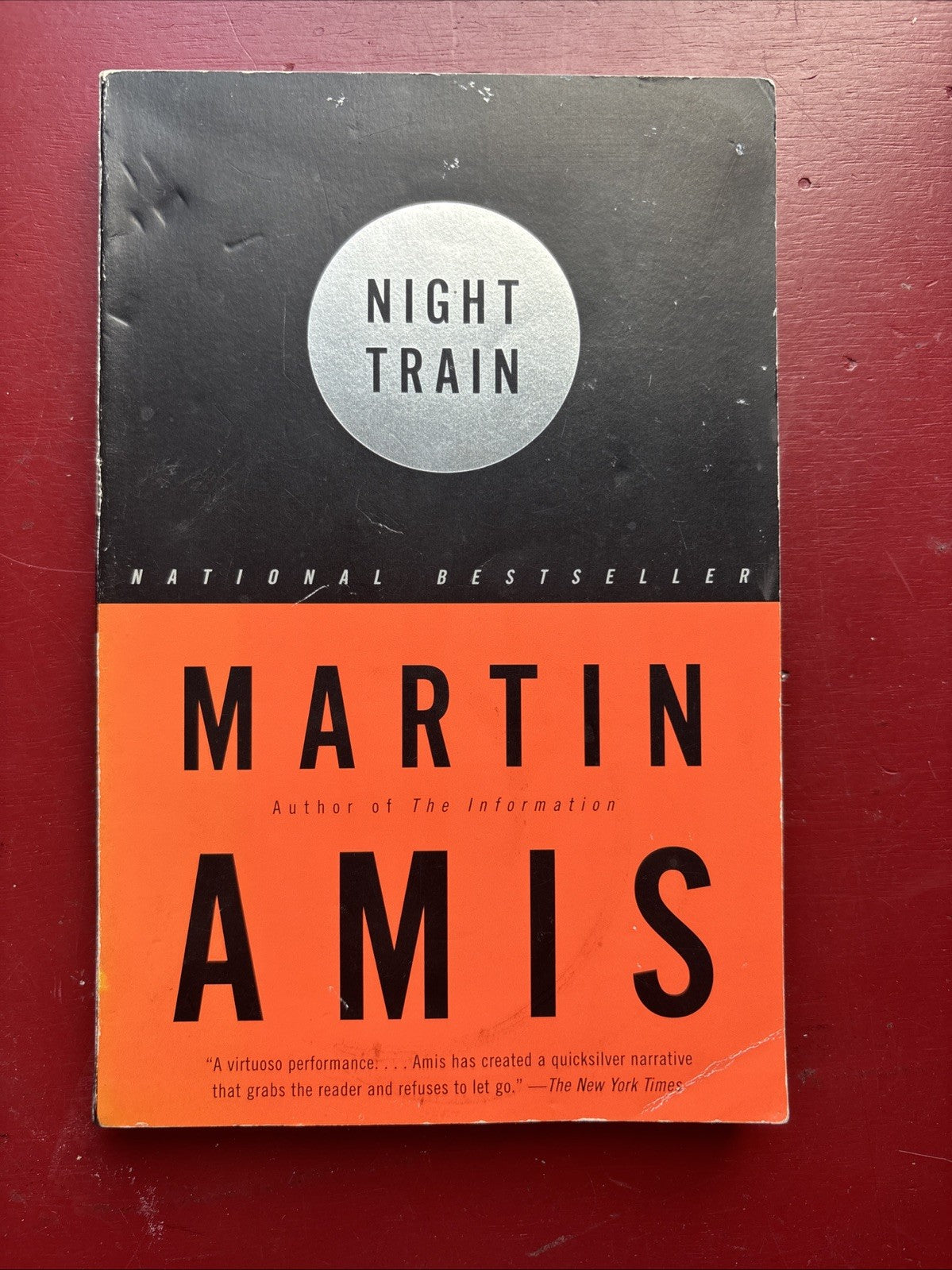 Night Train by Martin Amis (1999, Trade Paperback)