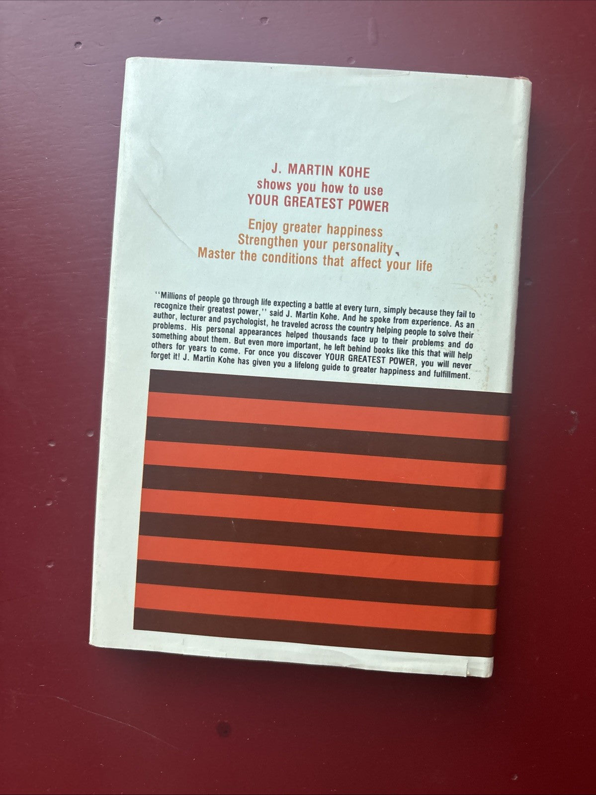 Your Greatest Power by J. Martin Kohe