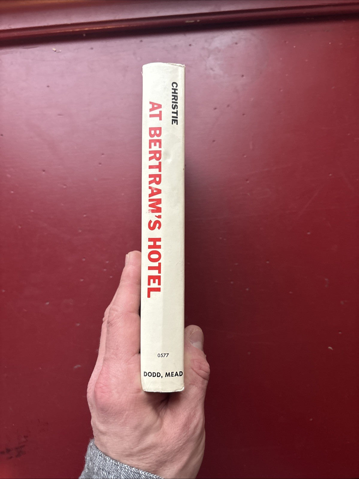 At Bertram’s Hotel by Agatha Christie (1965 Dodd) VG+