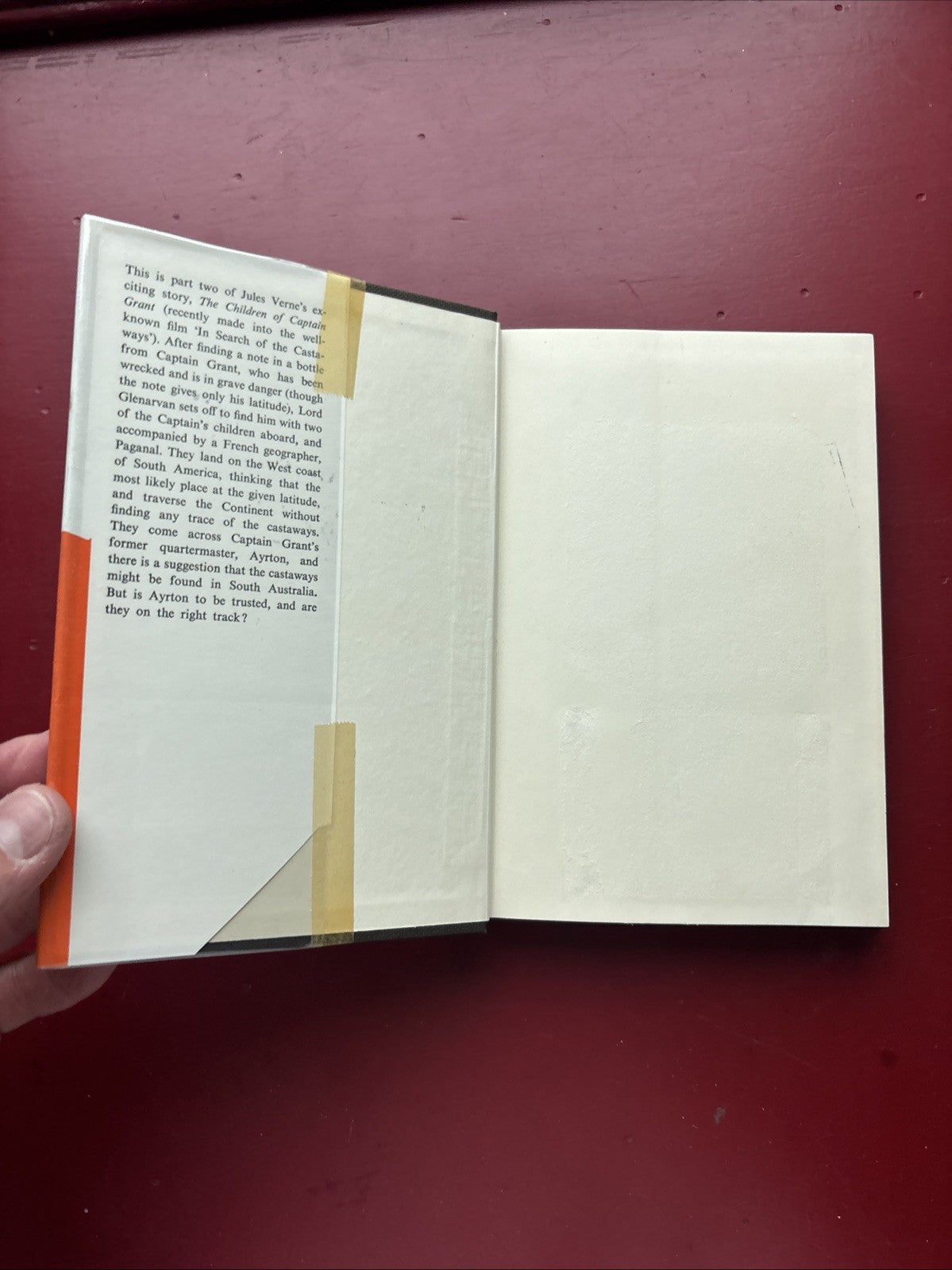 Among the Cannibals by Jules Verne (1964, HC)  (ex-libris)