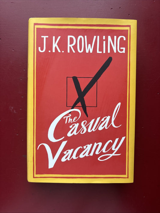 The Casual Vacancy  by J.K. Rowling (2012, HC) (1st Ed.)