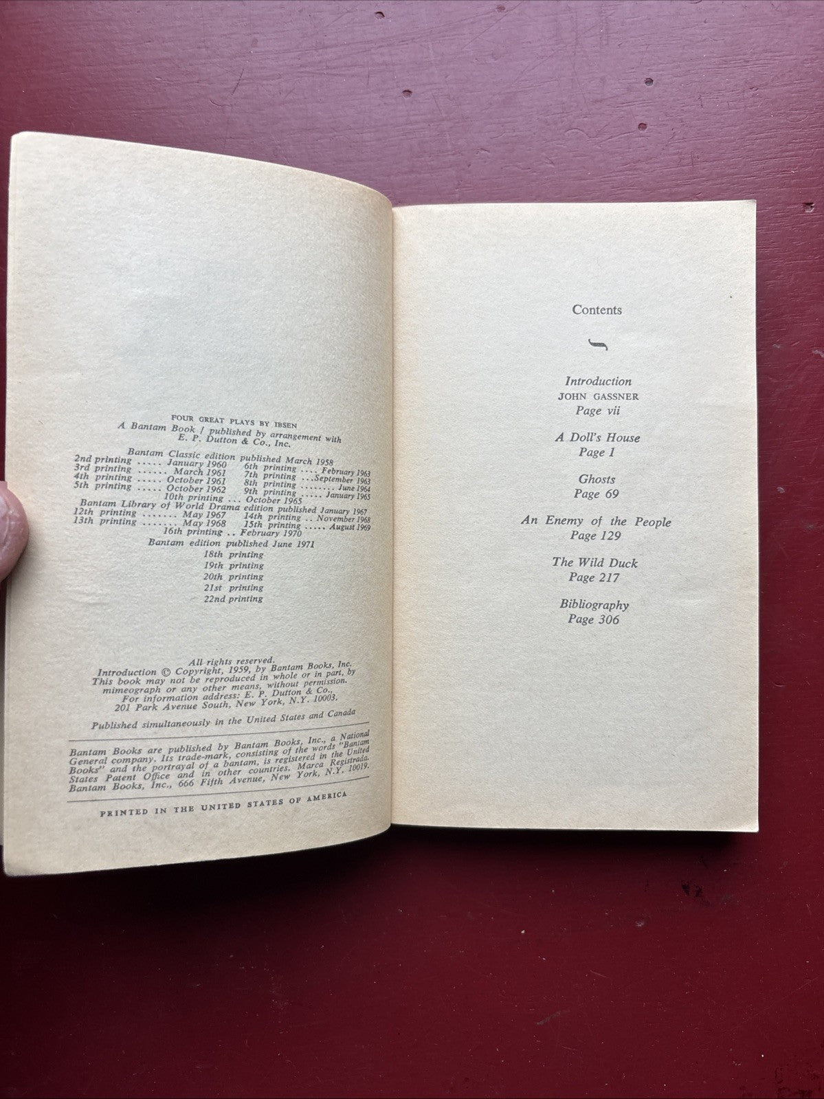 Four Great Plays by Henrik Ibsen (1967, Mass Market)