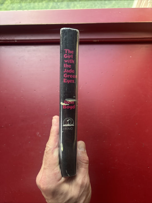 The Girl with the Jade Green Eyes By John Boyd (1978, Hardcover) (ex Libris)