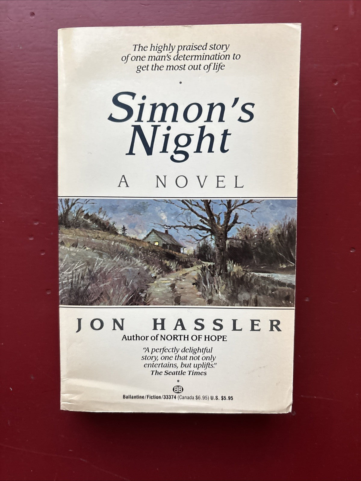 Simon's Night by Jon Hassler (1986, Mass Market)